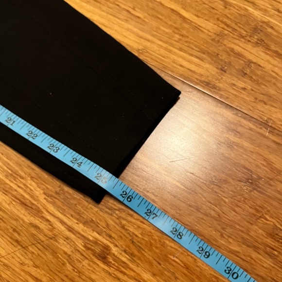 White + Warren Black Ponte Pull-Up Leggings Capsule Pants. Size Women's Small - Picture 7 of 10